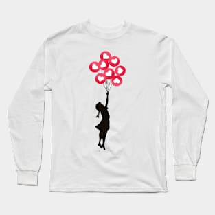 Social hearts Long Sleeve T-Shirt